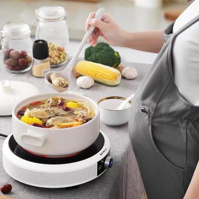 Cocina de inducción eléctrica portátil de encendido cerámico piezoeléctrico con control táctil