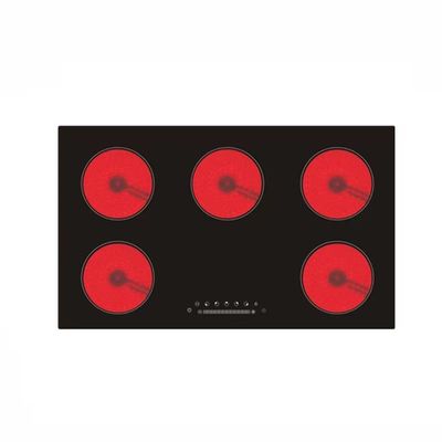 Cocina de inducción eléctrica de cerámica lisa 2200W para olla caliente y cocción radiante