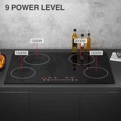 Instalación de mesa estufa eléctrica de cerámica cocina infrarroja con el mejor servicio