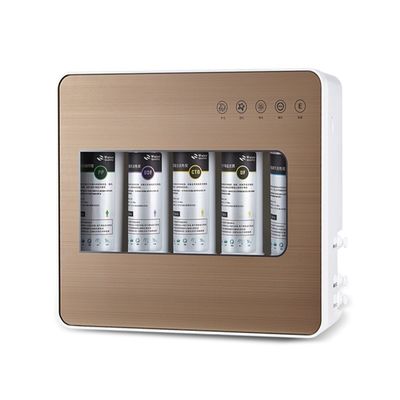 Purificador de agua por ósmosis inversa de 6 etapas de consumo con capacidad de 75GPD y membrana RO