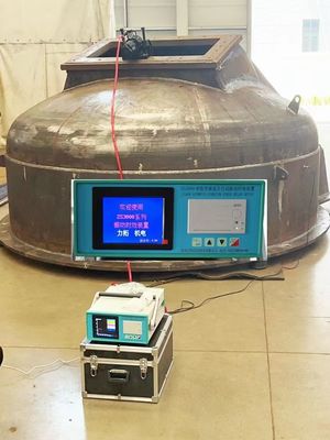 K5Vibración Detector de vibración de envejecimiento para el alivio de la tensión de soldadura en la producción de placas de acero