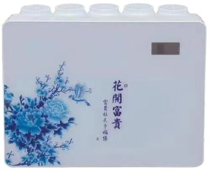 Purificador de agua potable eléctrico para el hogar con 5 etapas de filtración y tanque