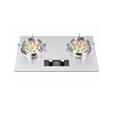 Panel SS 2 Fuego de gas de quemador voltable Slim 2 Fuego de protección de electrodomésticos de cocina