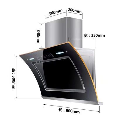 200W máquina electrostática con capucha y limpiador de niebla de aceite máquina limpiadora de lámpara negra