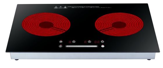 2 placas de quemador estufa de gas y estufa eléctrica doble cocina de inducción para cocinar en la cocina
