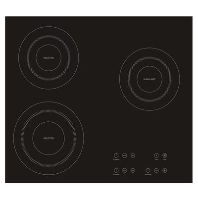Hecho en Italia Diseño Cocina Cerámica Estufas eléctricas DIAMOND 60 para cocina y cocina