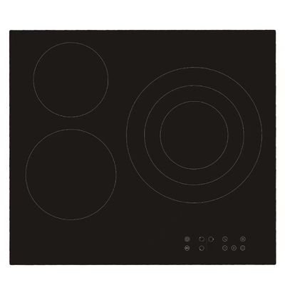 Hecho en Italia Diseño Cocina Cerámica Estufas eléctricas DIAMOND 60 para cocina y cocina