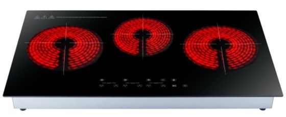 Hecho en Italia Diseño Cocina Cerámica Estufas eléctricas DIAMOND 60 para cocina y cocina