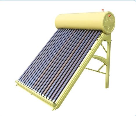 Circulación directa Panel solar dividido Calentador de agua 150L 200L 240L 300L tubo de evacuación