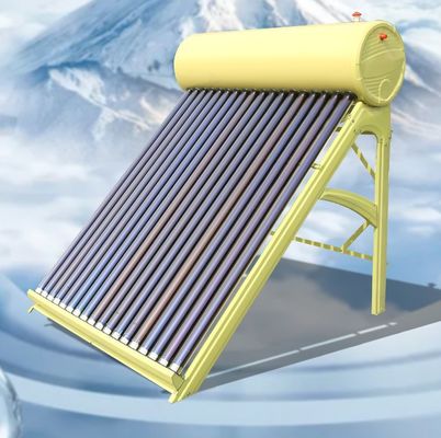 Circulación directa Panel solar dividido Calentador de agua 150L 200L 240L 300L tubo de evacuación