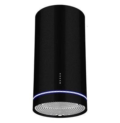 220V de acero inoxidable vidrio templado de gran succión doble capó de succión para la cocina