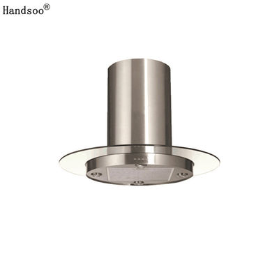 Capó de cocina de acero inoxidable montado en la pared con control de gestos e iluminación LED