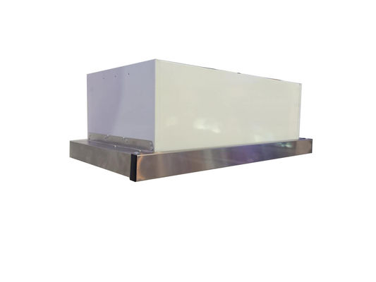 Capó de cocina de acero inoxidable montado en la pared con control de gestos e iluminación LED