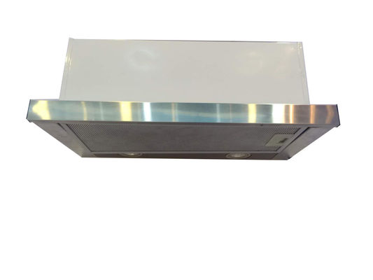 Capó de cocina de acero inoxidable montado en la pared con control de gestos e iluminación LED