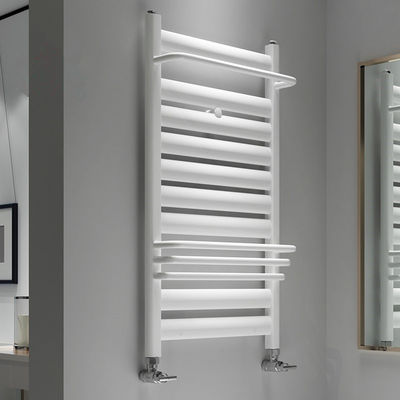 Radiador de agua caliente con termostato montado en la pared Acero 60D Blanco Bajo contenido de carbono Acero calefactor doméstico