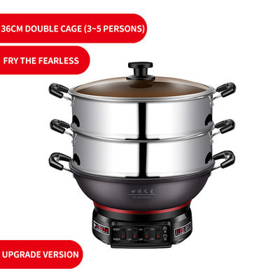 Conjunto de cocina y olla de acero inoxidable no adhesivo 2021 para las necesidades comerciales de fritura profunda de huevos