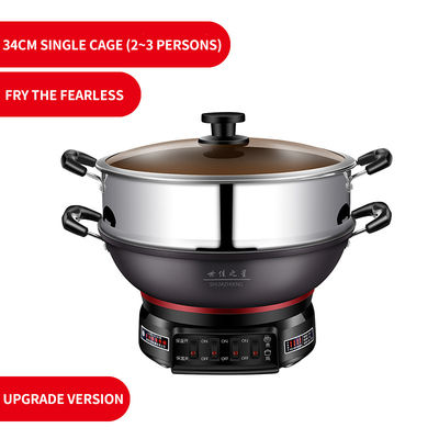 Conjunto de cocina y olla de acero inoxidable no adhesivo 2021 para las necesidades comerciales de fritura profunda de huevos