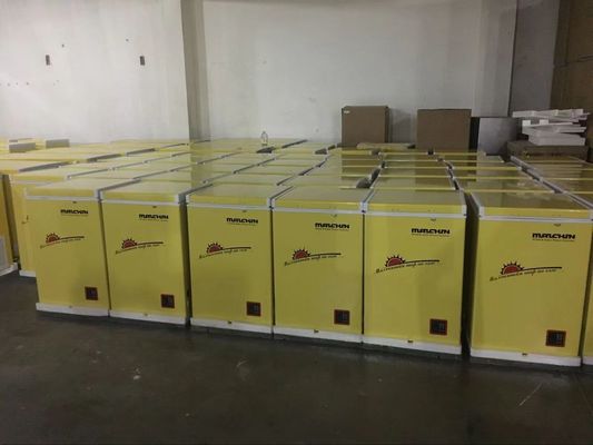 Ahorro de energía de energía solar frigorífico congelador refrigerador 450 * 410 * 655 pulgadas Dimensiones