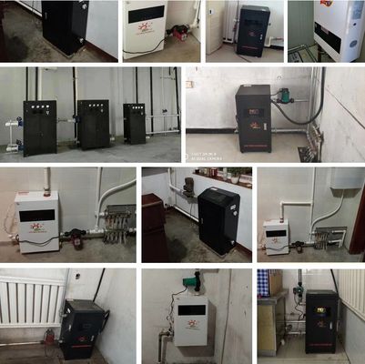 Calentador de agua eléctrico de 8 kW Calentador termostato regulable de pared montado para calefacción central