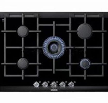 Superficie de vidrio templado Tipo de cocina eléctrica quemador de bobina radiante 5 quemadores estufa de gas
