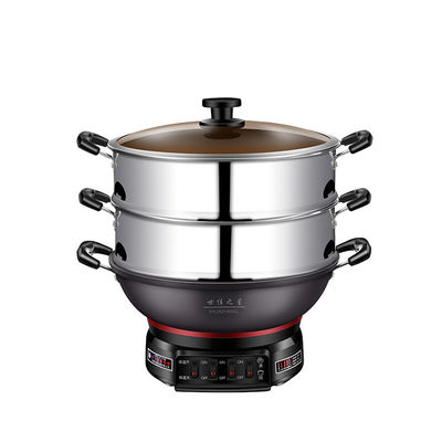 Pansilleras eléctricas para cocinar multifunción y a prueba de quemaduras