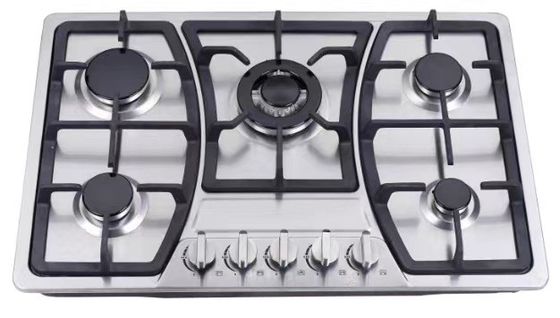 Casco de protección vidrio templado 5 quemador estufa de gas para cocina de cocina