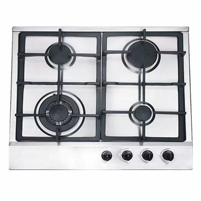 Cuencas de gas de mesa para electrodomésticos de cocina con 4 quemadores y superficie cerámica/vidrio