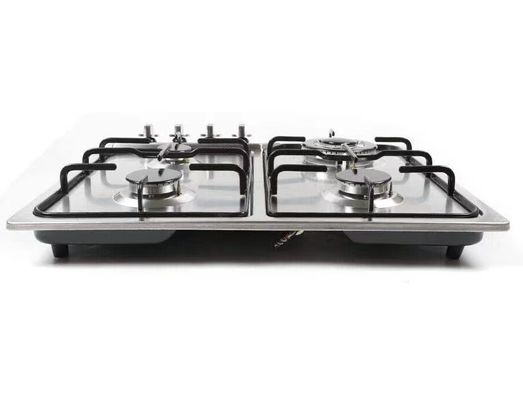 Cuencas de gas de mesa para electrodomésticos de cocina con 4 quemadores y superficie cerámica/vidrio