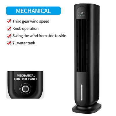 Control remoto de aire acondicionado ventilador ciclo de agua humidificación y multifunción