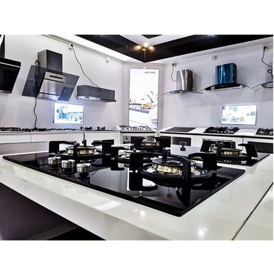 Gas de ignición automática 2 3 4 5 6 estufa de cocina de quemador Moda incorporada en el foco de gas OEM