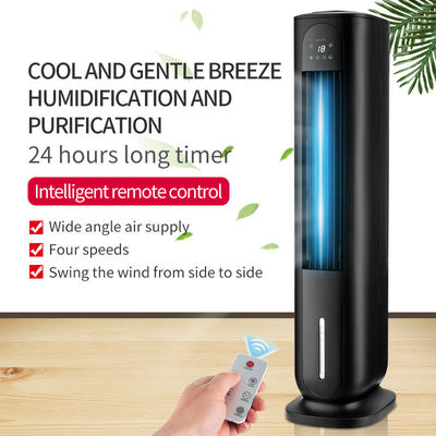 Control remoto de aire acondicionado ventilador ciclo de agua humidificación y multifunción