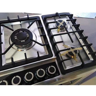 Inicio Comercial Azul Mejor Estancia de la estufa de llama Wok Cocina de gas Cocina doble Cocina 3 quemadores