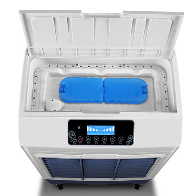 Refrigerador de aire portátil con eficiencia energética secundaria y función de adición de hielo