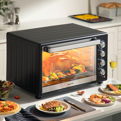 Cocina familiar 12L Mini tostadora de convección con panel de selección y alta configuración