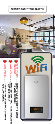 95% de eficiencia Calderas de gas de condensación montadas en la pared para calefacción y agua caliente desde 2005