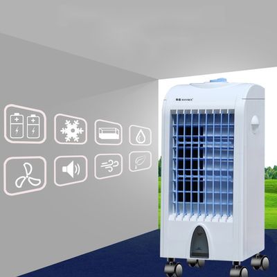 Refrigeración por hielo y aire purificado en ventilador de aire acondicionado móvil con opciones personalizables