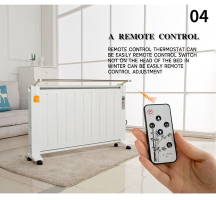 Calentador eléctrico de hogar convector inteligente con calefacción de placa de mica de grafeno de 1600W y aplicación Wifi