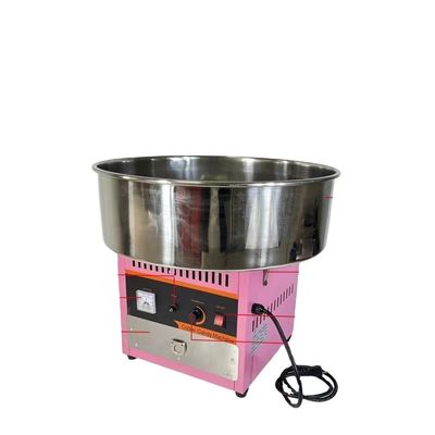 Máquina eléctrica portátil de venta de caramelos de algodón con compatibilidad multilingüística