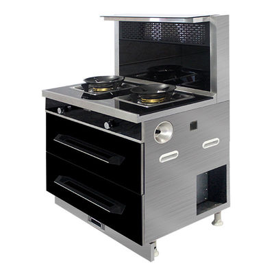 BD-1 Acero inoxidable 2 Quemadores Estufas de gas para cocinar en el hogar
