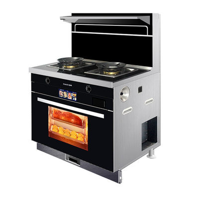 Estufas de gas de cocina integradas con horno de vapor y horneado BD-3