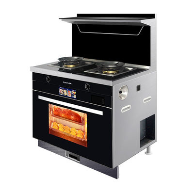 Estufas de gas de cocina integradas con horno de vapor y horneado BD-3