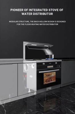 Estufas de gas de cocina integradas con horno de vapor y horneado BD-3