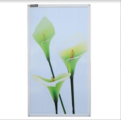 Calentador de paneles infrarrojos de cristal de carbono perfecto para calefacción de sala de estar y baño