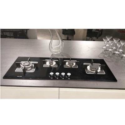 Cubierta de gas de acero inoxidable de encendido automático 4 quemador para estufa incorporada en la cocina
