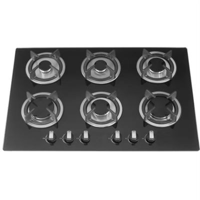 Quemador radiante de bobina de cocina eléctrica 6 quemador de vidrio para cocinar