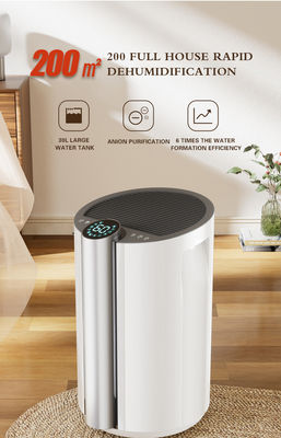 Impresión de serigrafía hogar absorber de humedad Luftentfeuchter solución para toda la casa