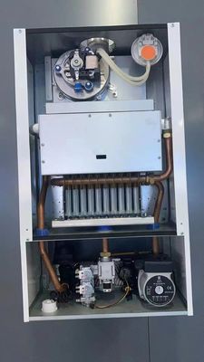 Protección contra bloqueo de humos de ahorro de energía Calderas de agua de calefacción de gas 46KW por 300 metros cuadrados