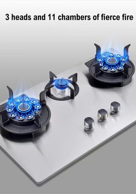 Cocinas de gas Wok para hogares y comercios con ignición electrónica de 220 V