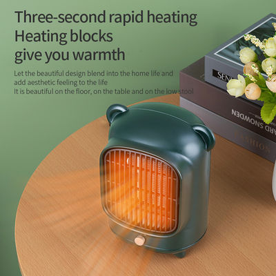 Infrarrojo PTC Mini calentador eléctrico de pared enchufable para acampar en interiores Calor rápido 500W