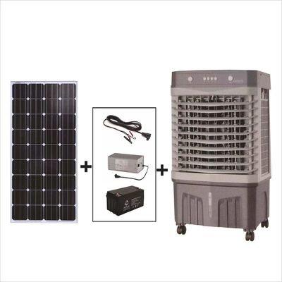 Refrigerador de aire por evaporación portátil con control de interruptor